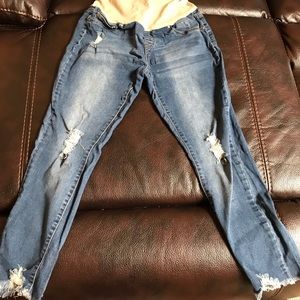 Bella Vida Maternity Jeans -Size:xl